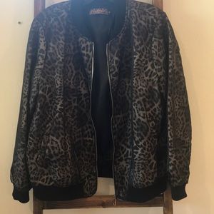 Leopard Print Jacket